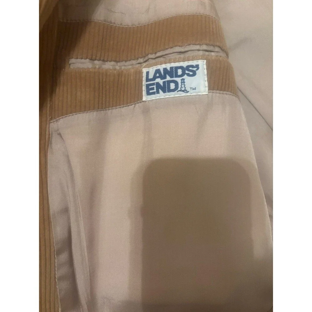 Vintage Lands' End Men's Corduroy Blazer Size  44L